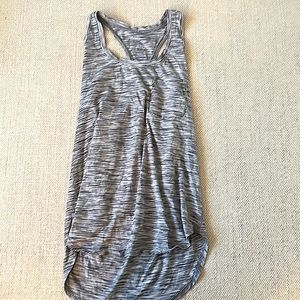 Lululemon black and white racerback tank
